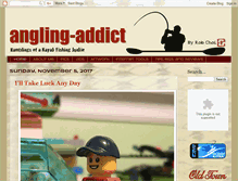 Tablet Screenshot of angling-addict.com